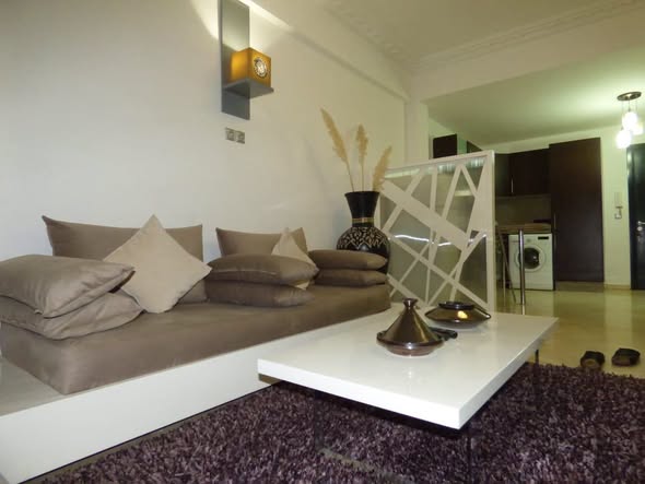 Appartement F2 meublé à louer Jardins Majorelle
