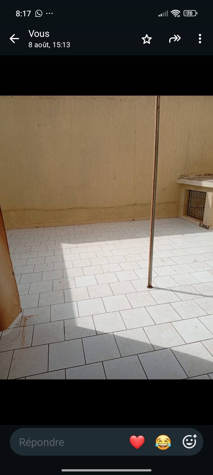appartement à louer à kebibat