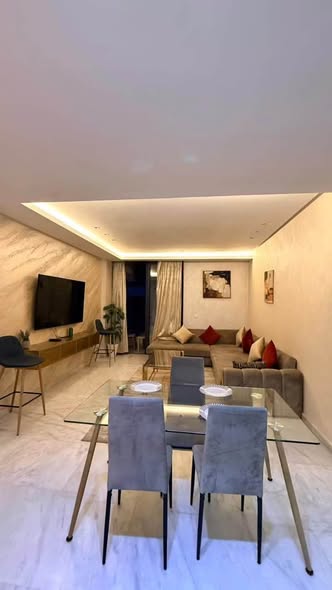 Appartement meublé à louer à Malabata