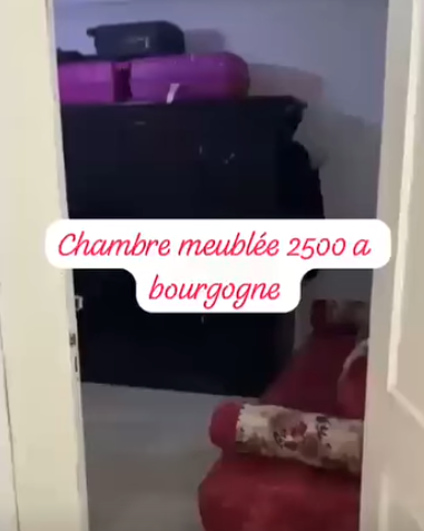chambres à louer (Salon cloisonné) à Bourgogne