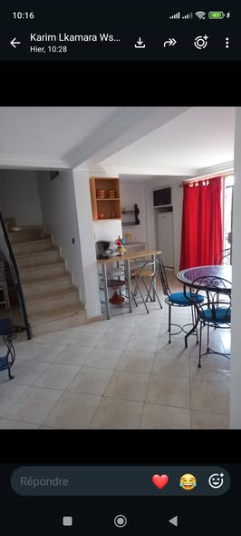 Duplex à louer à Harhoura