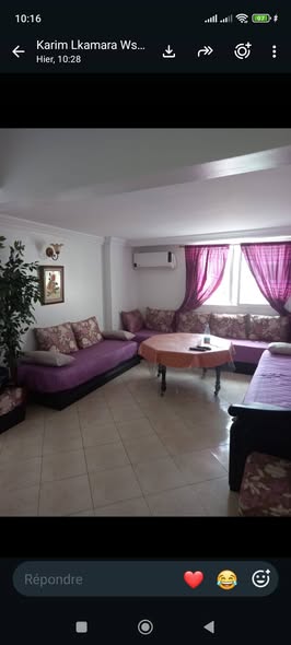 Duplex à louer à Harhoura
