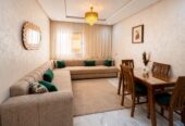 Appartement neuf meublé à louer avenue Hassan II