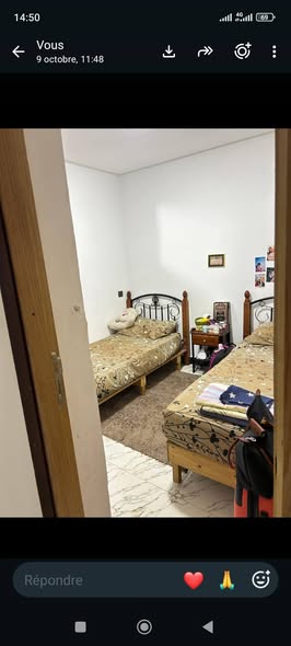Chambres à louer à yacoub el mansour G5 -colocation-