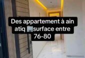 Appartements a vendre à Ain AATIG